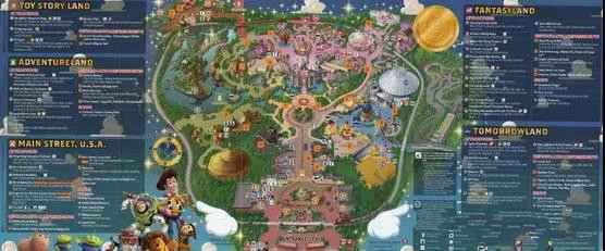 关于主题公园导览图设计要素，设计师有话说！